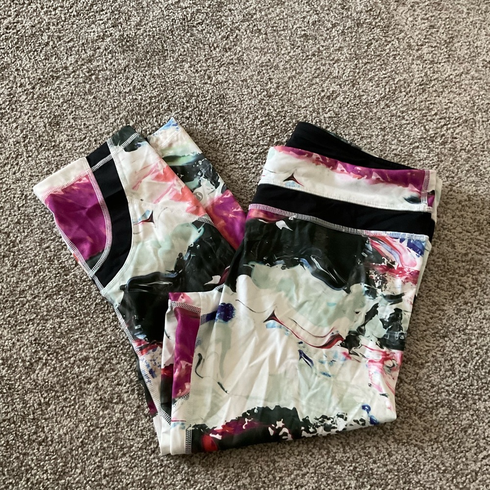 Colorful Print Lululemon Leggings
